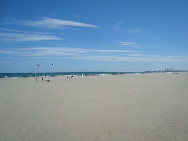 Playa Gurugú en Costa del Azahar