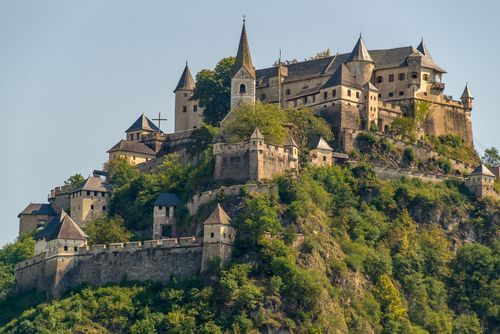 Castillo de Hochosterwitz en Austria