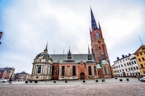 Iglesia de Riddarholmen en Estocolmo