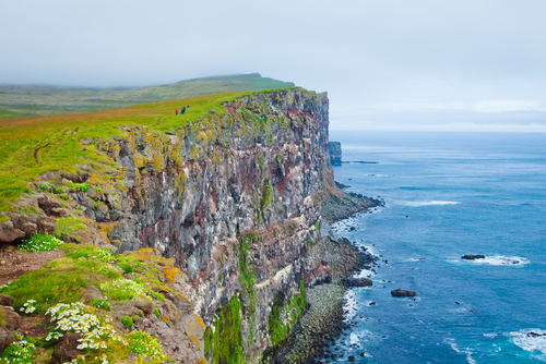 Acantilados de Látrabjarg en Islandia