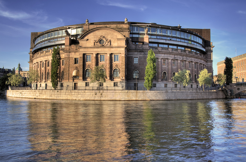 Parlamento en Estocolmo