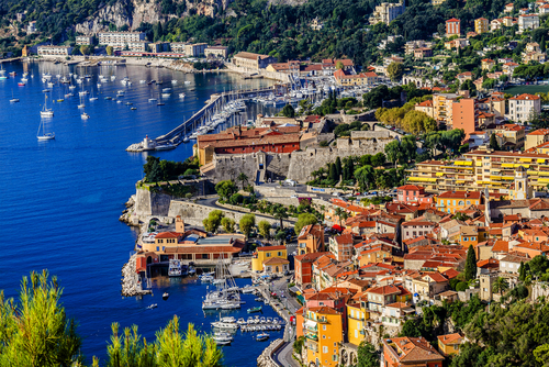 Villefranche-sur-Mer en la Costa Azul
