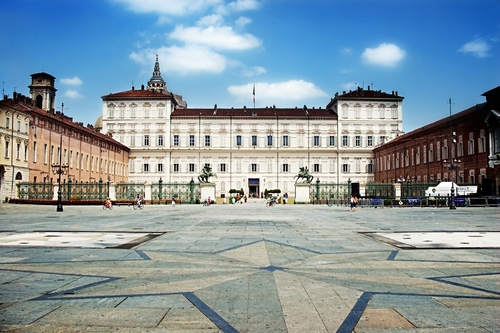 Piazza Castello en Turín
