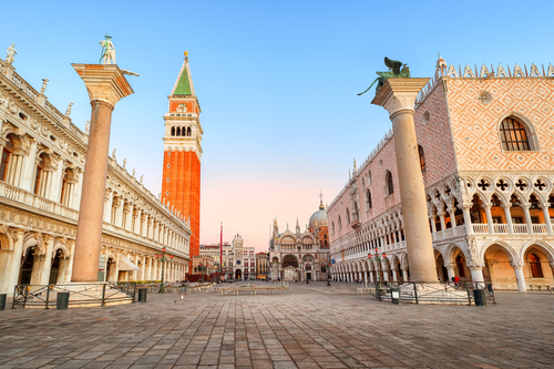 Plaza de San Marcos en Venecia
