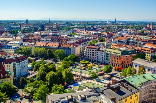 Viktualienmarkt en Múnich