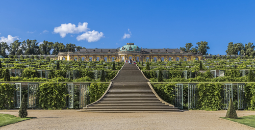Palacio de Sanssouci en Postdam