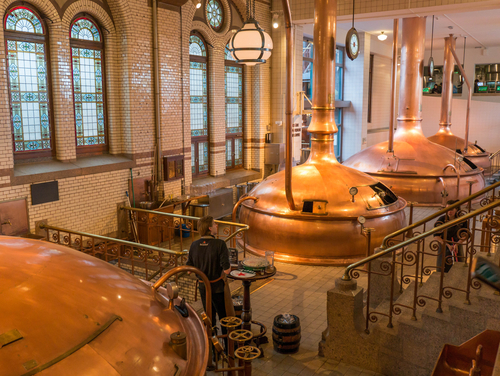 Fábrica de cerveza en Ámsterdam