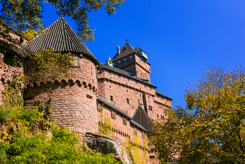 Haut-Koenigsbourg en Alsacia