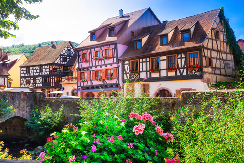 Kaysersberg en Alsacia