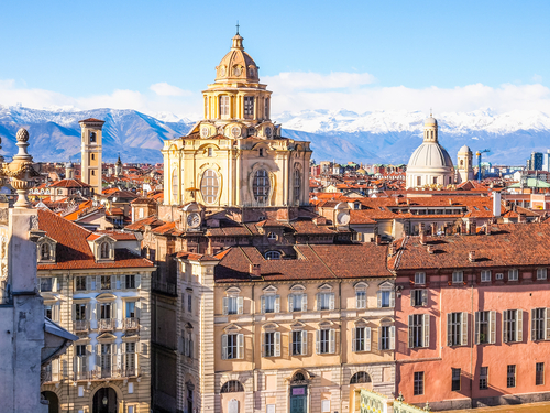 Turín en Italia