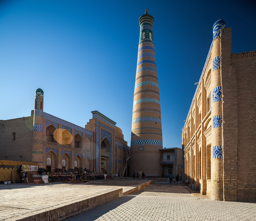 Minarete Islam Khodja en Khiva