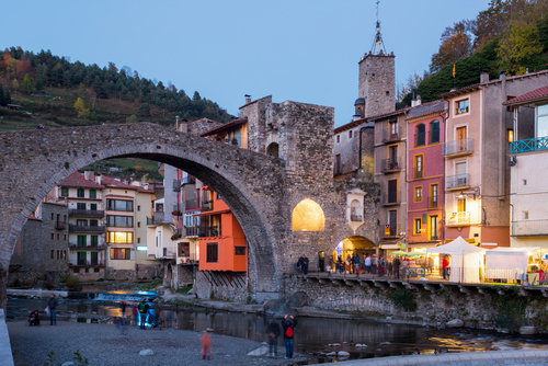 puente de Camprodón en Girona