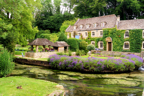 Bibury en los Cotswolds