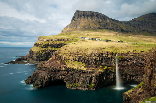 Paisaje de las Islas Feroe