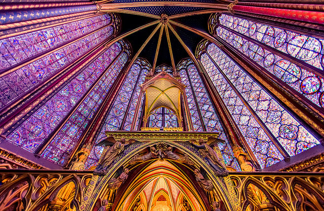 La Sainte Chapelle, una joya gótica en París