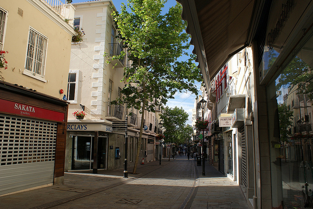 Main Street en Gibraltar