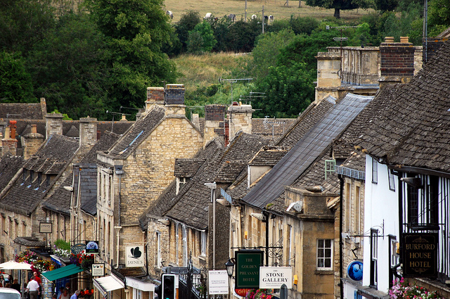 Burford, uno de los pueblos de los Cotswolds