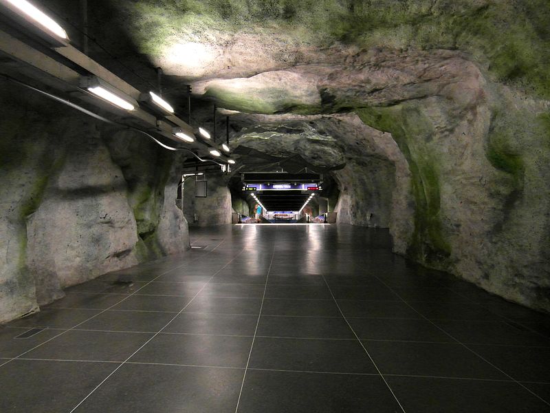 Fridhemsplan en el metro de Estocolmo