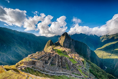 Machu Picchu en Perú.