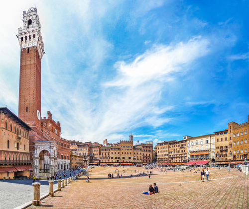 Torre del Mangia en Siena