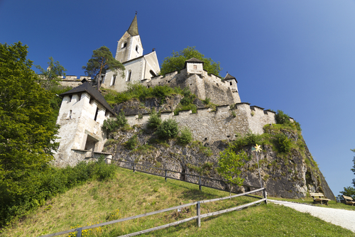 Iglesia del castillo de Hochosterwitz