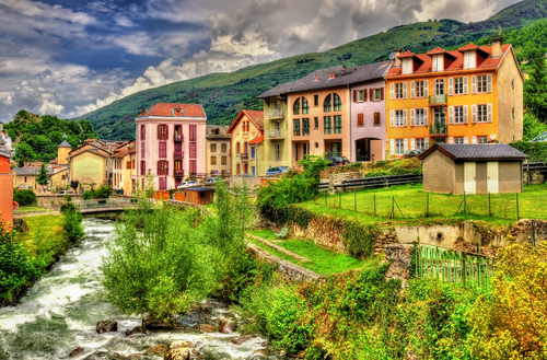 Ax les Thermes en el Pirineo Francés
