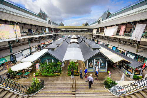 Mercado de Bolhao en Oporto