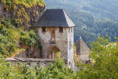Puerta del castillo de Hochosterwitz