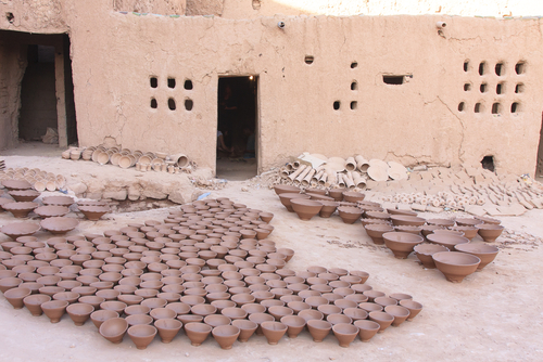 Cerámica de Tamgrout en Marruecos