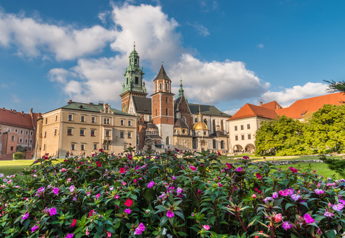Colina de Wawel en Cracovia