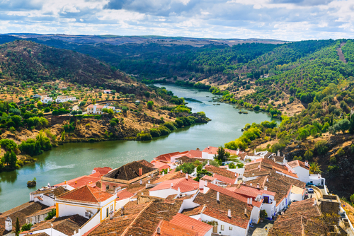 Mértola en Portugal