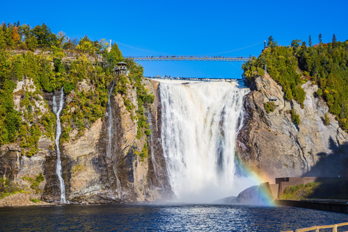 Cascadas de Montmorecy en Quebec