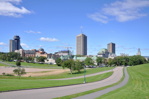 Parque de los Campos de Batalla en Quebec