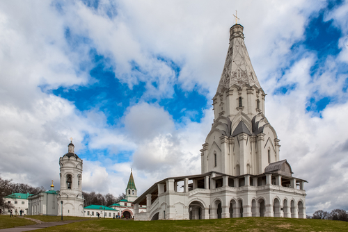 Iglesia de la Ascención en Kolomesnkoye