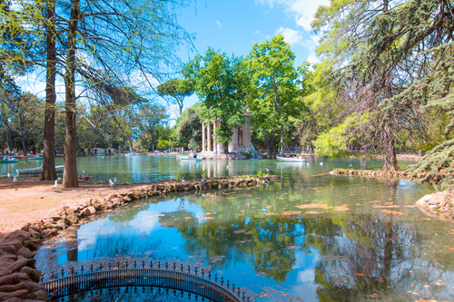Villa Borghese en Roma