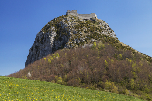 Castillo de Montsegur en la Ruta Cátara