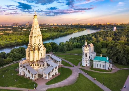 Vista de Kolomeskoye