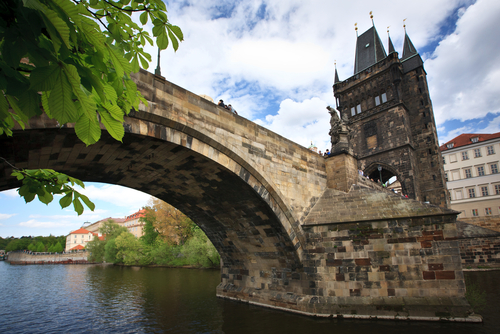 Torre en el puente de Carlos de Praga