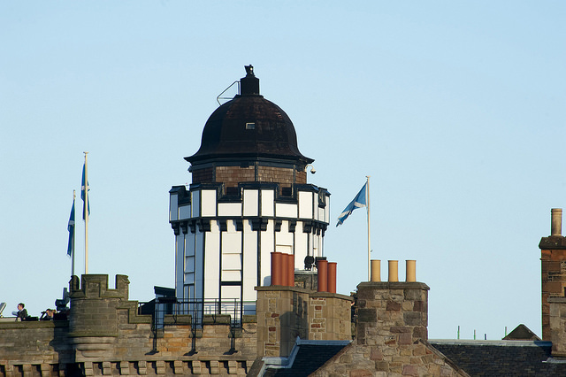 Outlook Tower en Edimburgo, Escocia