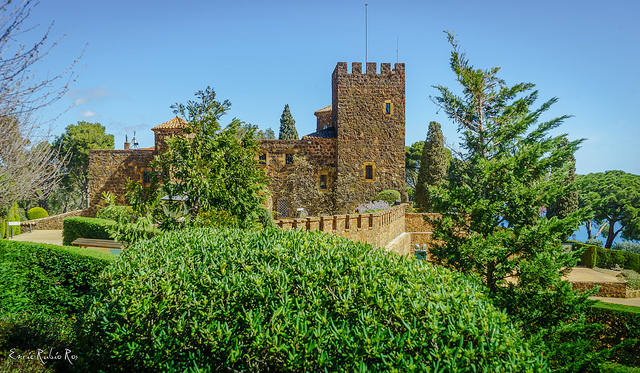 Castillo de Cap Roig en Calella de Palafrugell