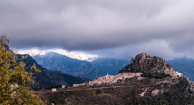 Saint Agnes en el sur de Francia