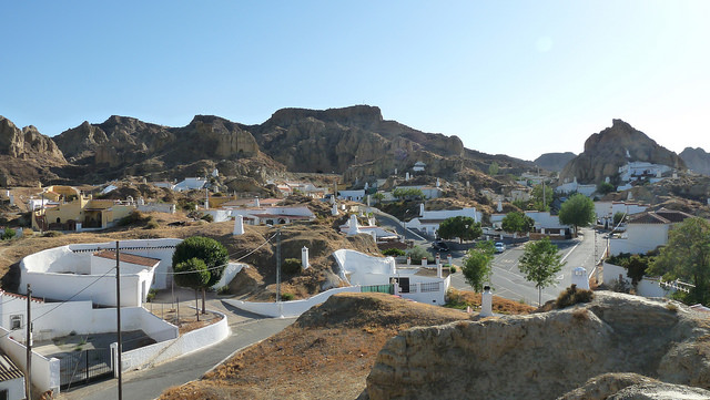 Cuevas de Guadix, entre lo pueblos más escondidos