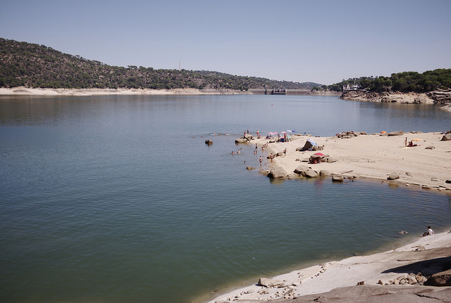 Playa del pantano de San Juan