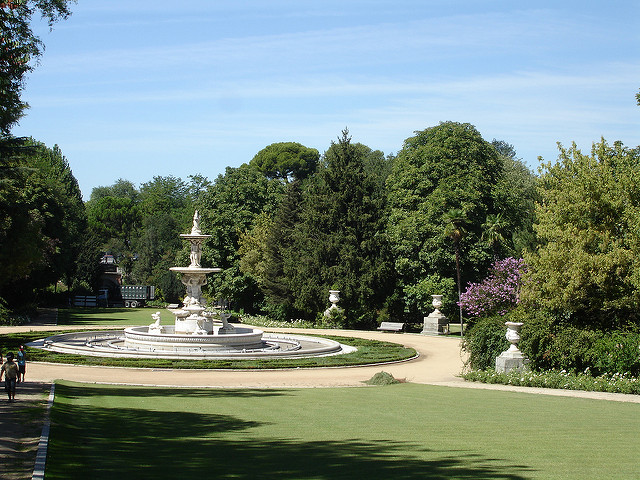 Fuente en los Jardines del Campo del Moro