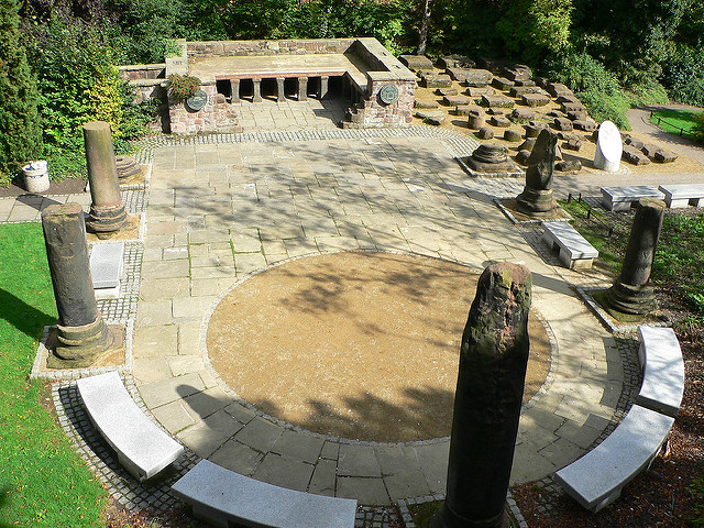 Jardín romano, uno de los rincones de Chester más interesantes