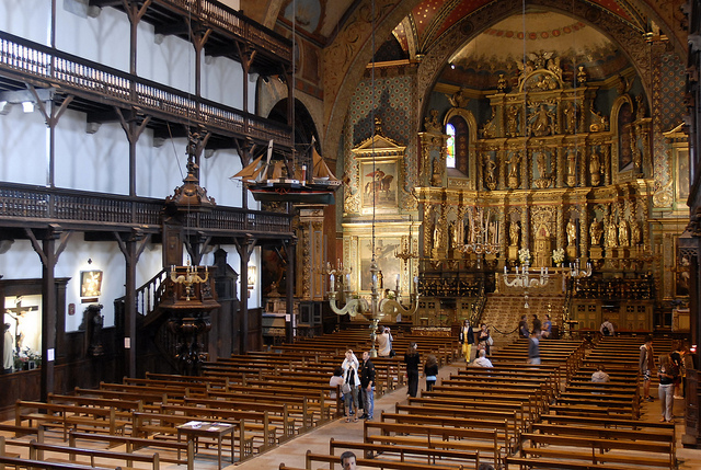 Iglesia de San Juan Bautista en San Juan de Luz