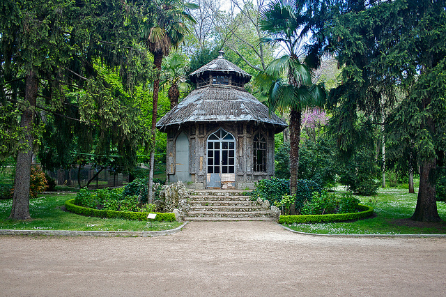 Chalet del Corcho en los Jardines del Campo del Moro