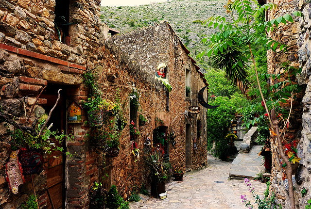 Castelnou en el sur de Francia