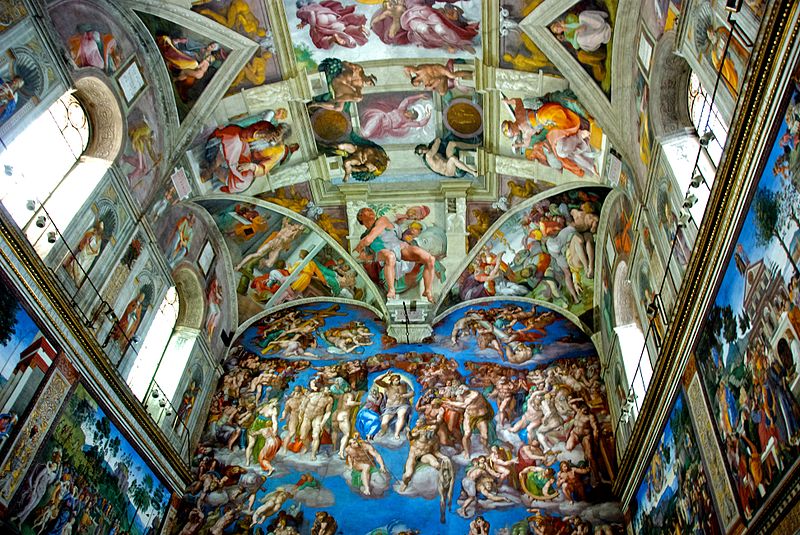 Capilla Sixtina, obra de la pintura del Renacimiento de Italia