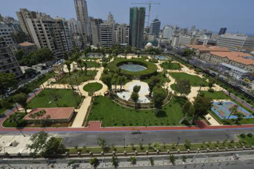 JArdín René Moawat en Beirut